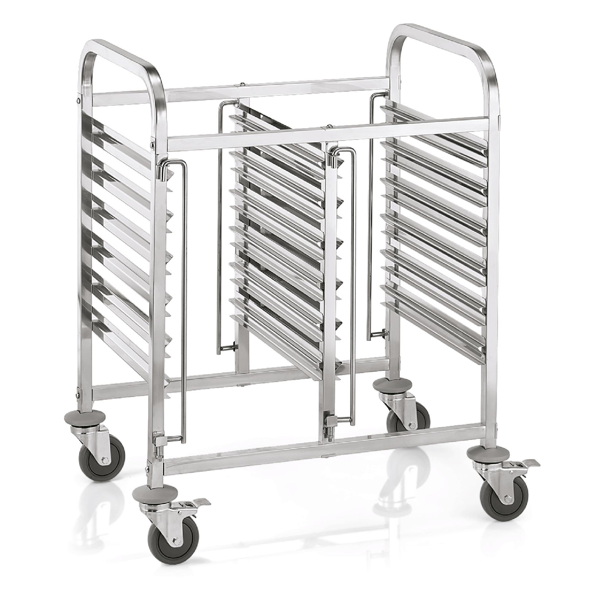 Was Shelf Trolley Cantina GN 1/1, 12 Containers