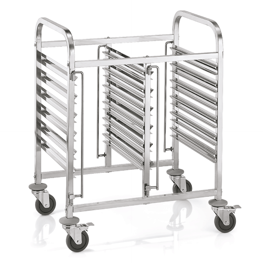 Was Shelf Trolley Cantina GN 1/1, 12 Containers