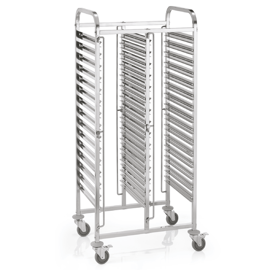 Was Shelf Trolley Cantina GN 1/1, 30 Containers