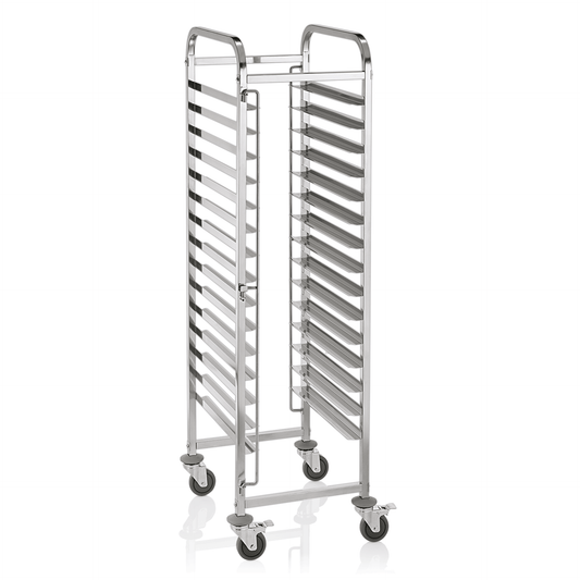 Was Shelf Trolley Cantina, 15 Baking Trays 600 x 400 mm