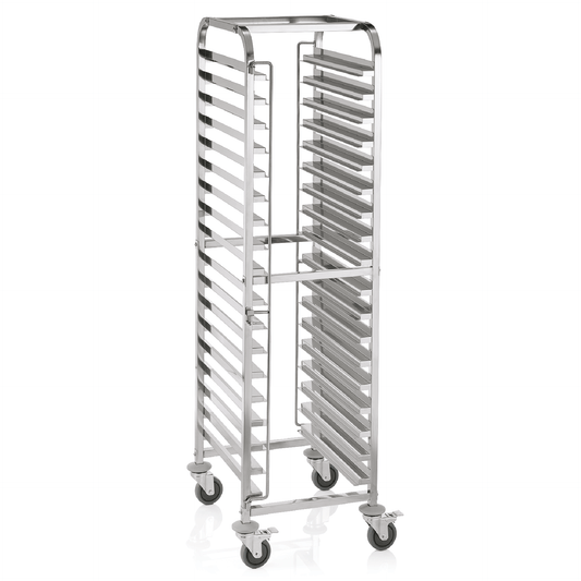 Was Shelf Trolley Cantina, 18 Baking Trays 600 x 400 mm