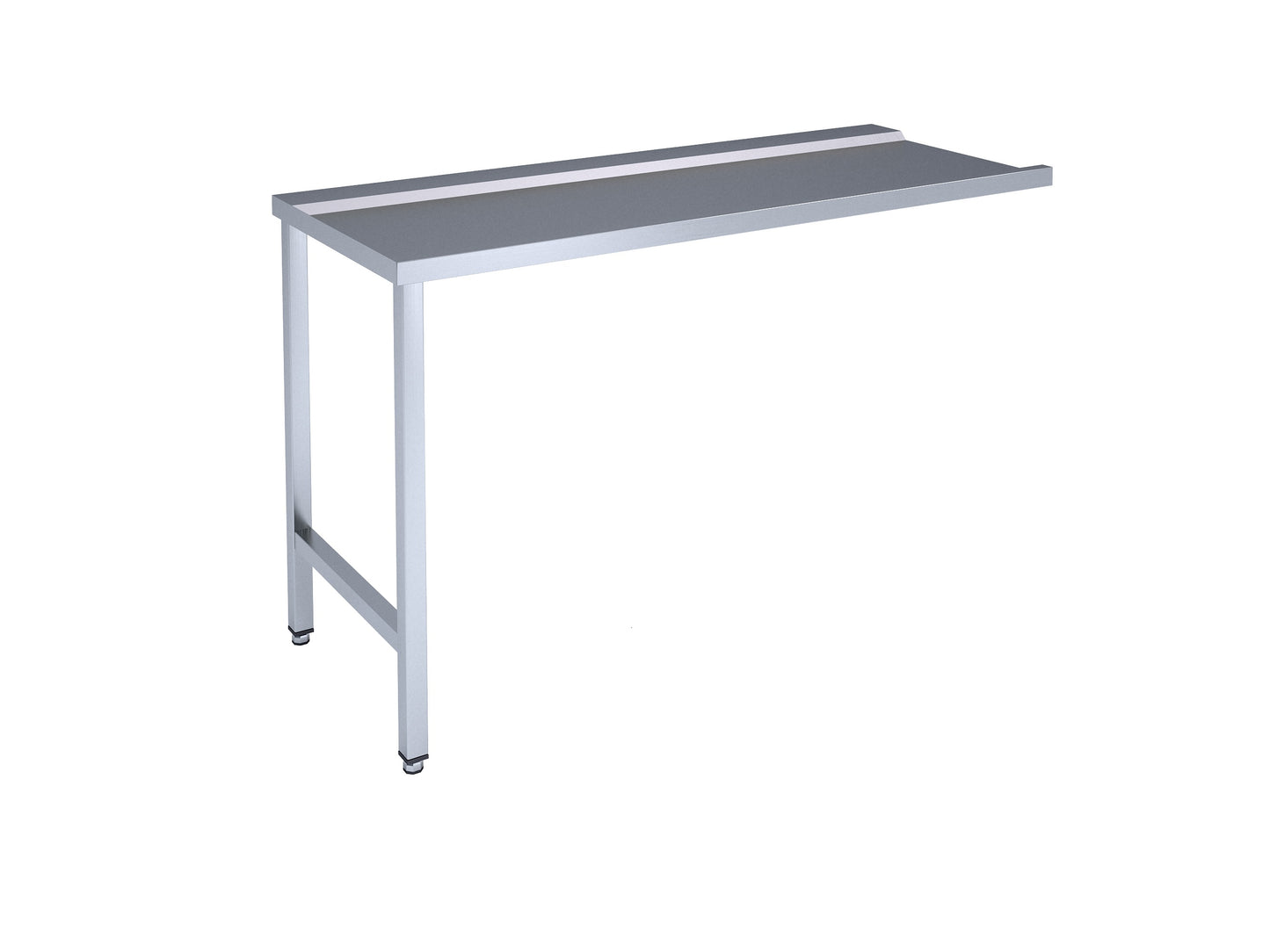 Framed table  for dishwashing machine