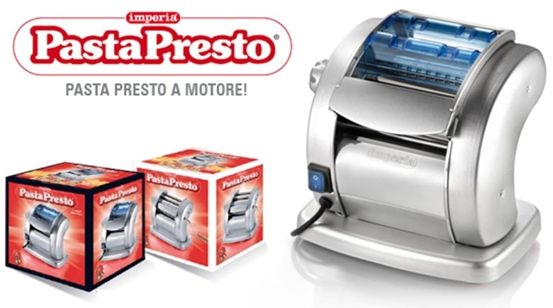 PastaPresto Electric Pasta Machine, 150 mm, 230V