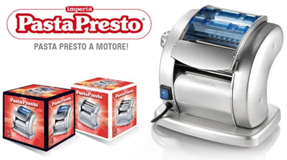 PastaPresto Electric Pasta Machine, 150 mm, 230V