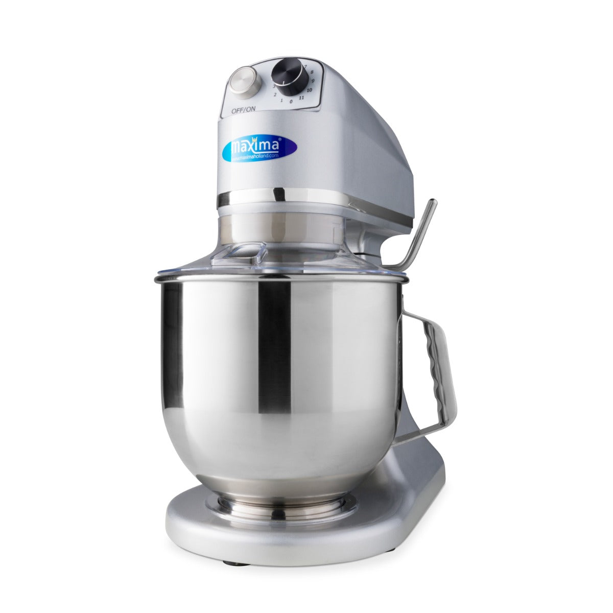 Maxima Stand Mixer, 6.5 L, Up to 2 kg Dough, Silver, product photo