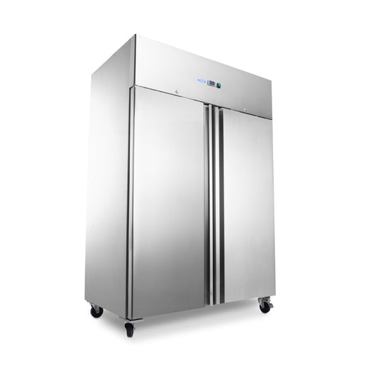 Maxima Upright Freezer, 1400 L, 2 Doors, GN 2/1, 6 Shelves, product photo