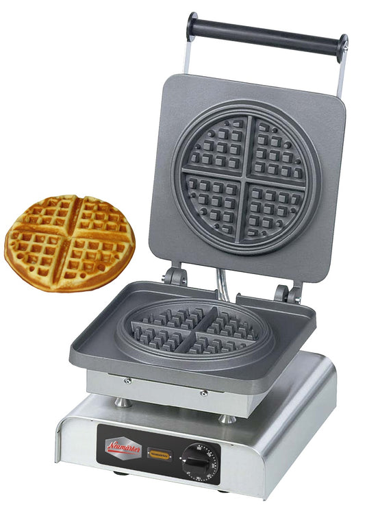 Americano Round Waffle Maker, 185 mm, 2.2 kW