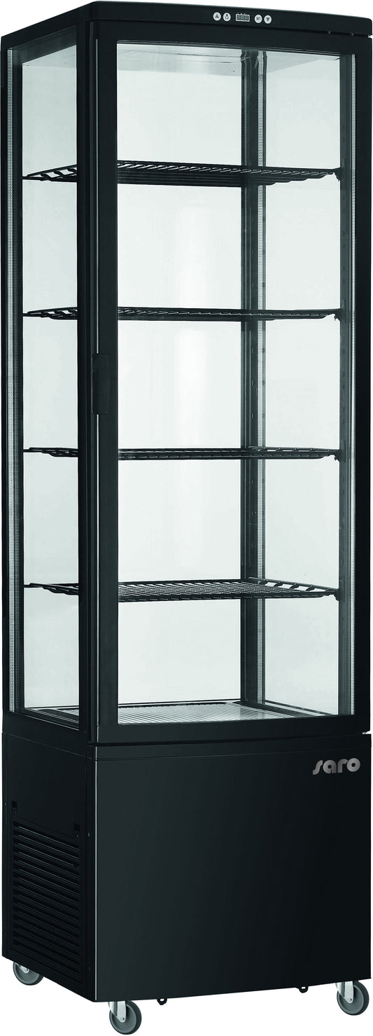Refrigerated Food Showcase, 235 L, Black