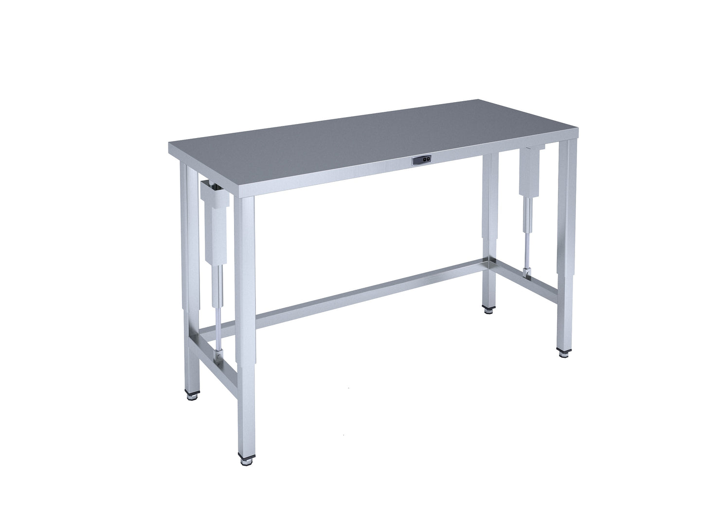 Framed table  with electric lifting device