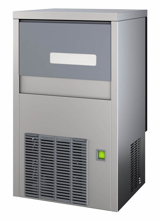Undercounter Ice Cube Maker, 28 kg/24h, 6 kg Bin