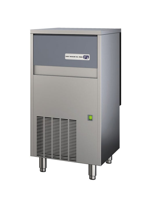 Undercounter Ice Maker, Dice Ice, 53 kg/24h, 25 kg