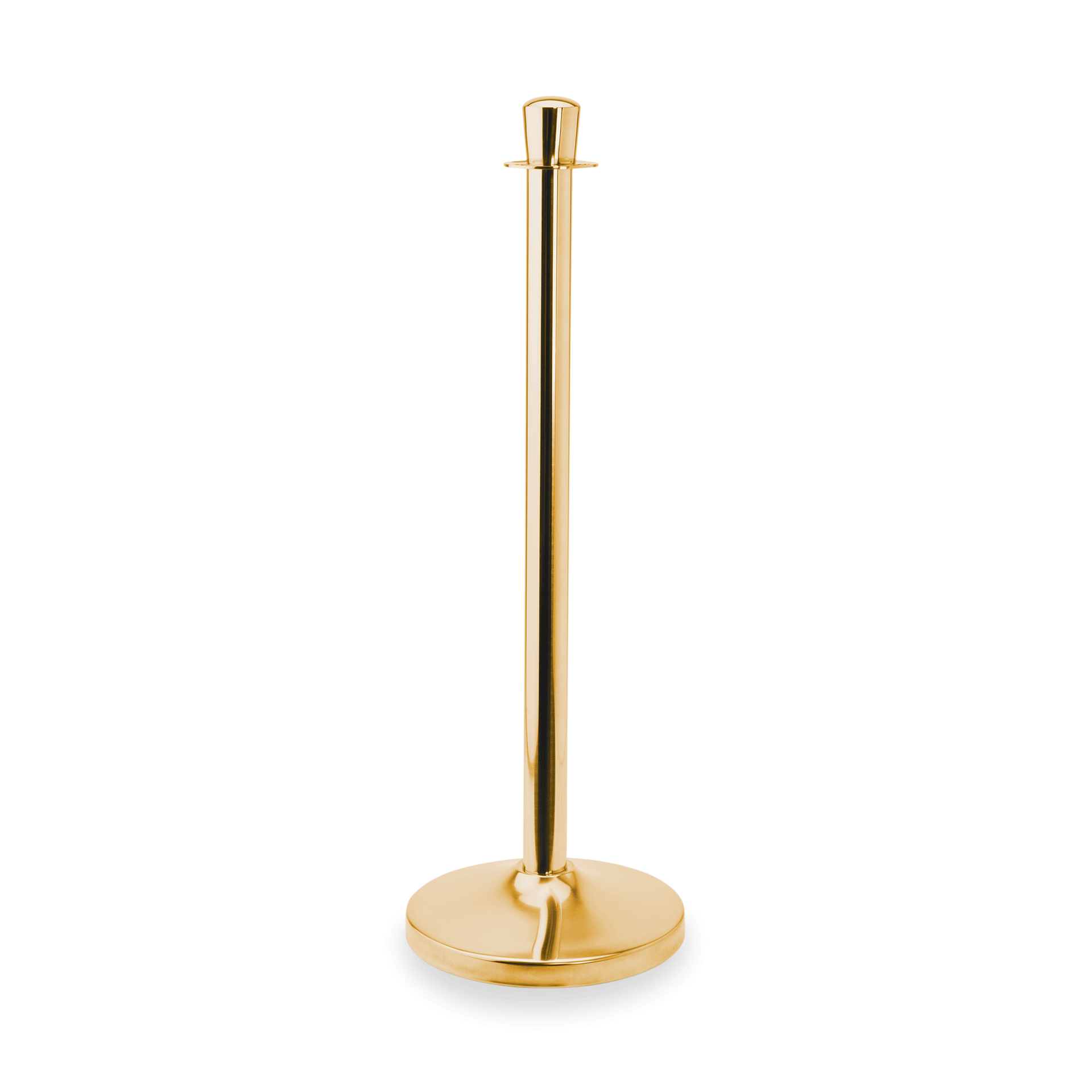Was Barrier Post Classic, Cylinder Top, Titanium Gold, Set of 2