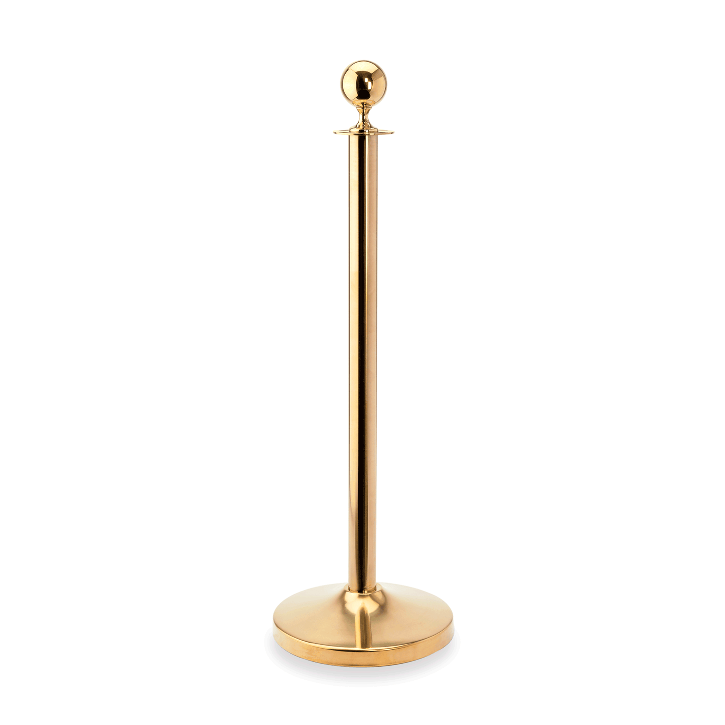 Was Barrier Post Classic, Ball Top, Titanium Gold, Set of 2