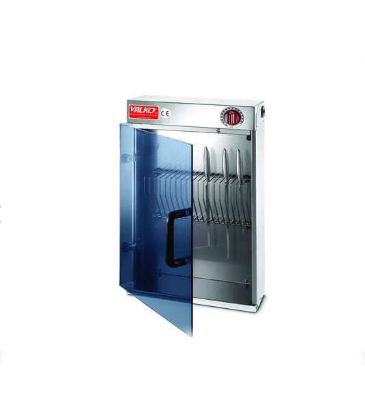 UV Knife Sterilizer Cabinet, 35 Knives, Plexiglas Door