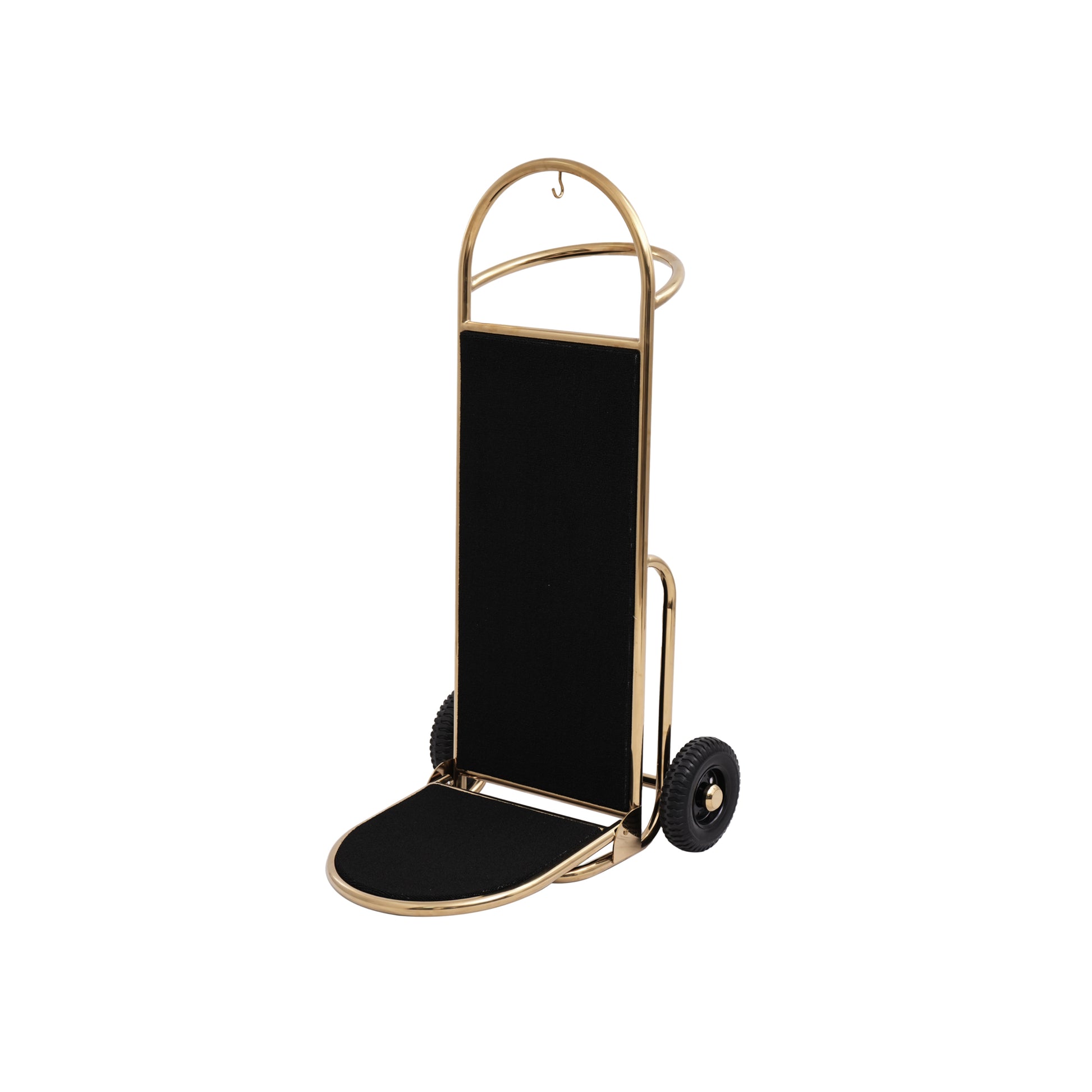 Was Luggage Trolley Sprint, Titanium Gold, Black Carpet