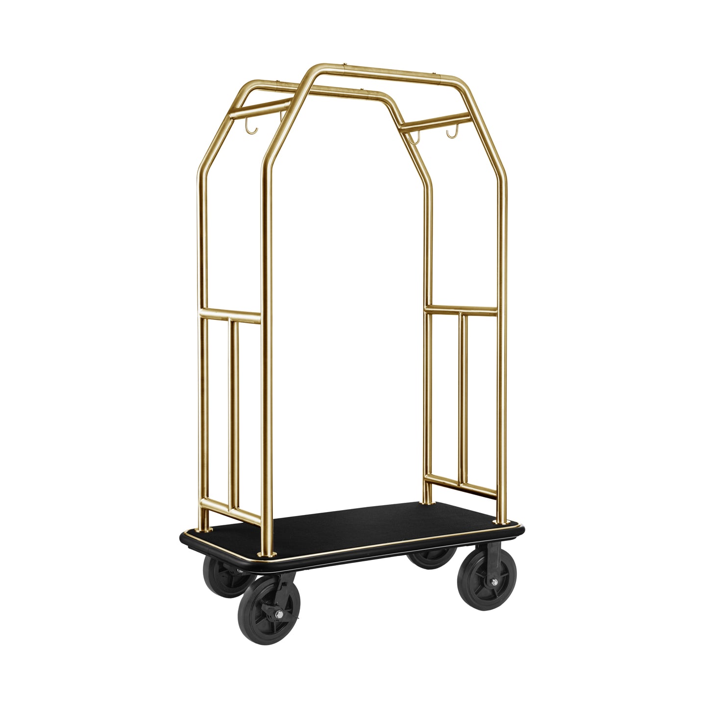 Was Luggage Trolley Traveller, Titanium Gold, Black Carpet