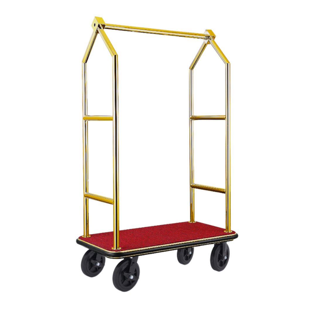 Was Luggage Trolley Voyager, Titanium Gold, Red Carpet