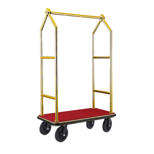 Was Luggage Trolley Voyager, Titanium Gold, Red Carpet