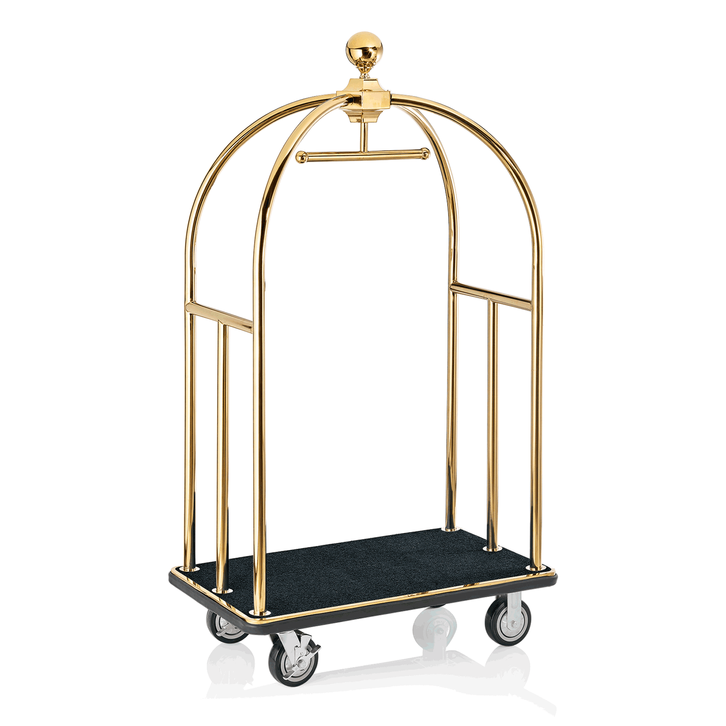 Was Luggage Trolley Unity, Titanium Gold, Black Carpet