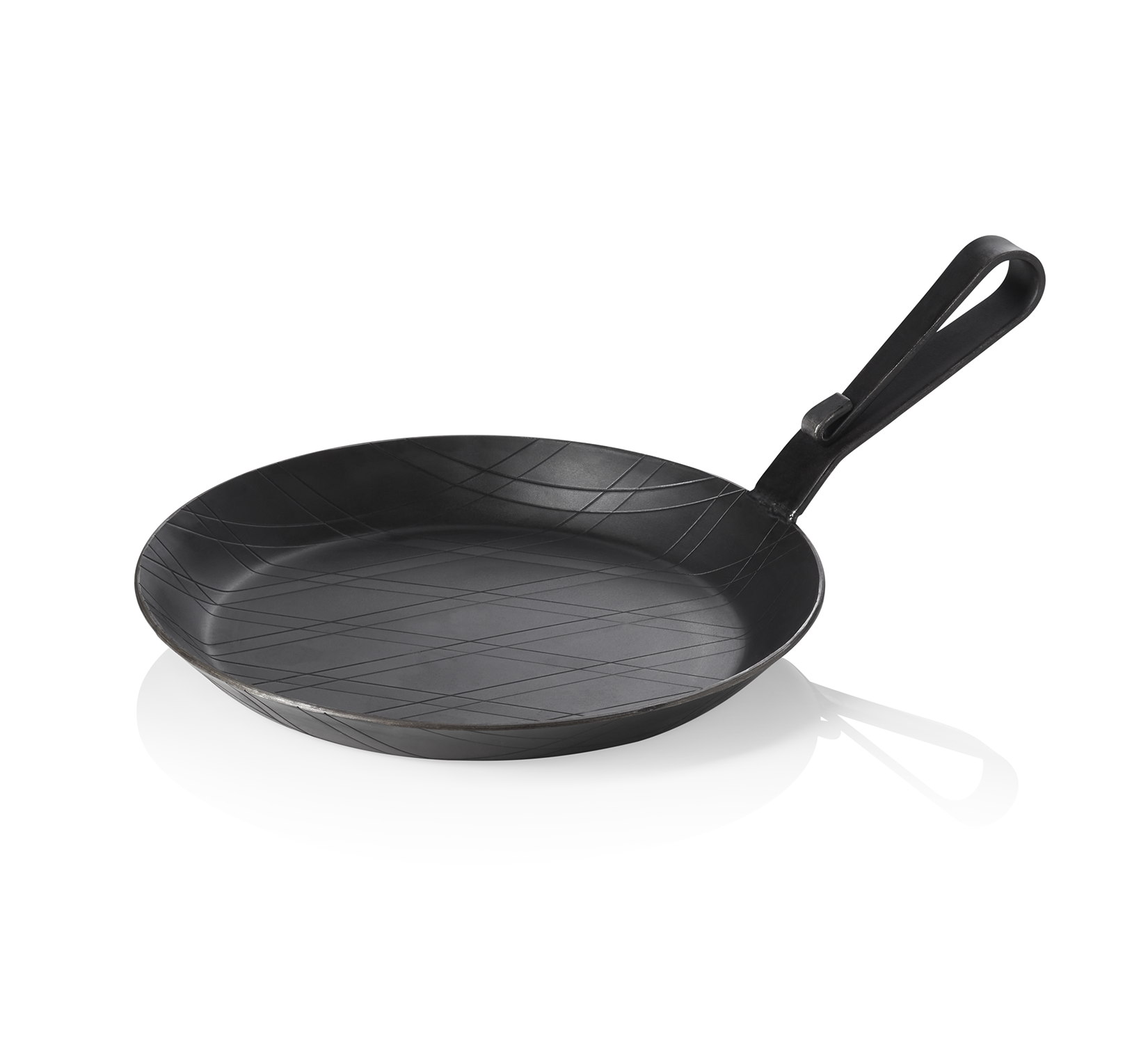 Was Frying/Serving Pan, Iron Pan 22, Ø200 mm, Curved Hook Handle