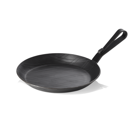 Was Frying/Serving Pan, Iron Pan 22, Ø280 mm, Curved Hook Handle