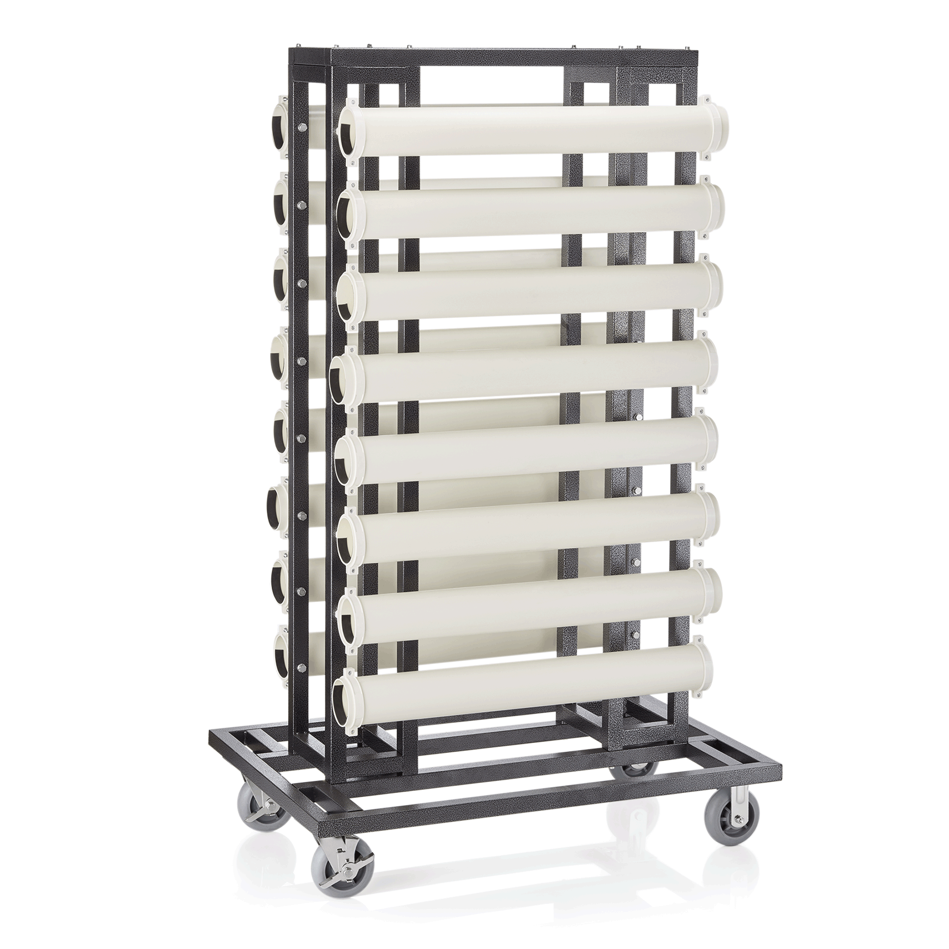 Was Barrier Post Transport Trolley, Ø100 mm Posts
