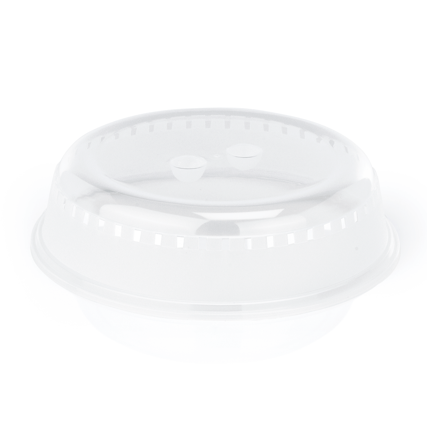 Was Plate Cover with Recessed Grips, Polypropylene, Ø235 mm