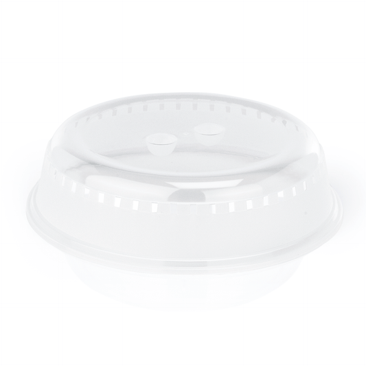 Was Plate Cover with Recessed Grips, Polypropylene, Ø235 mm