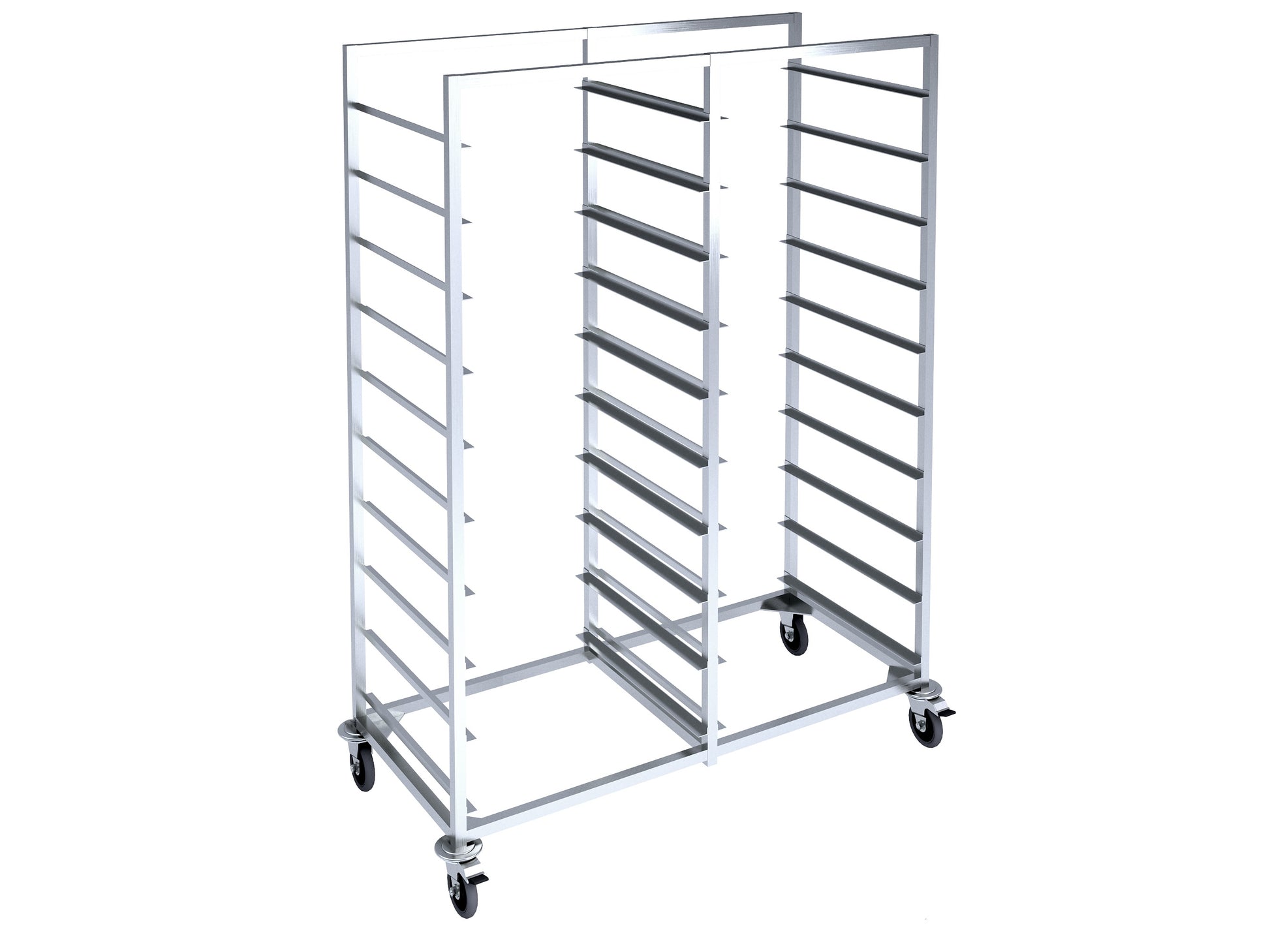 Trolley for confectionery trays