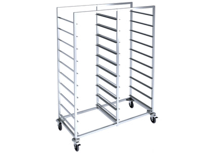 Trolley for confectionery trays