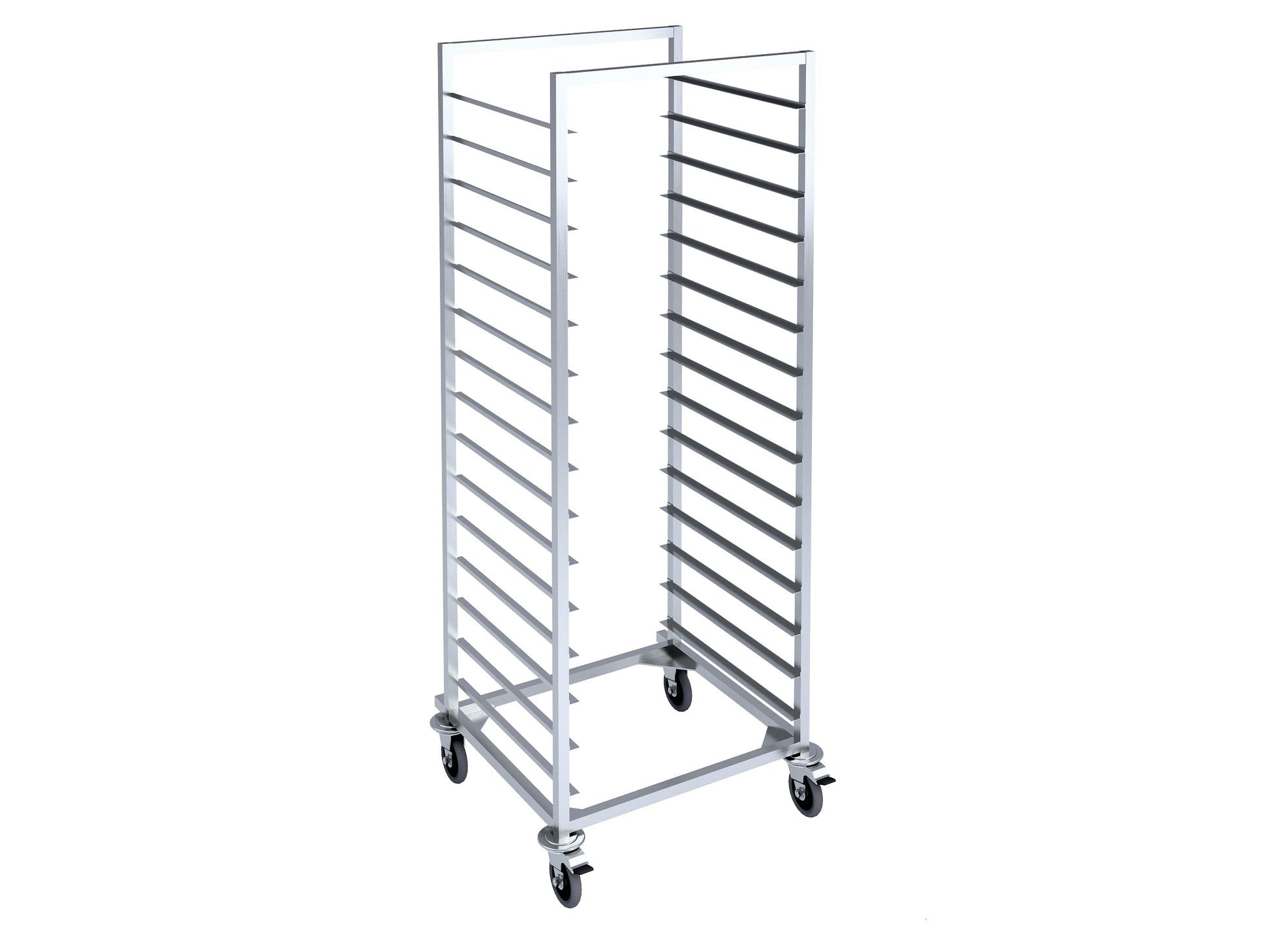 Trolley for confectionery trays