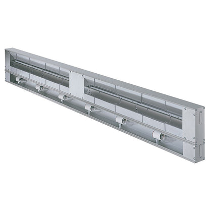 Glo-Ray Dual Infrared Strip Heater, Aluminum