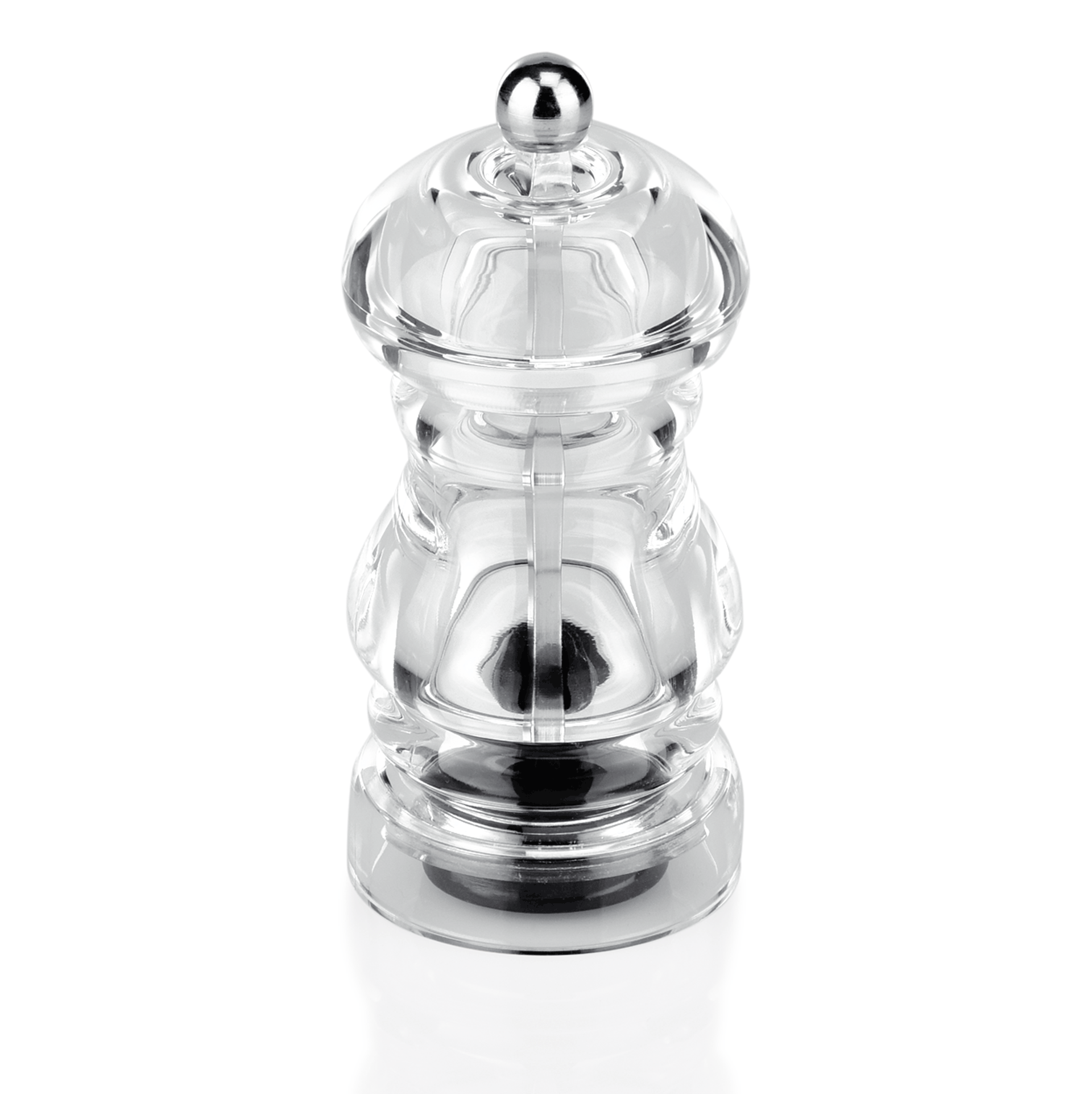 Was Pepper Mill, Acrylic & Steel Grinder, Ø55 mm