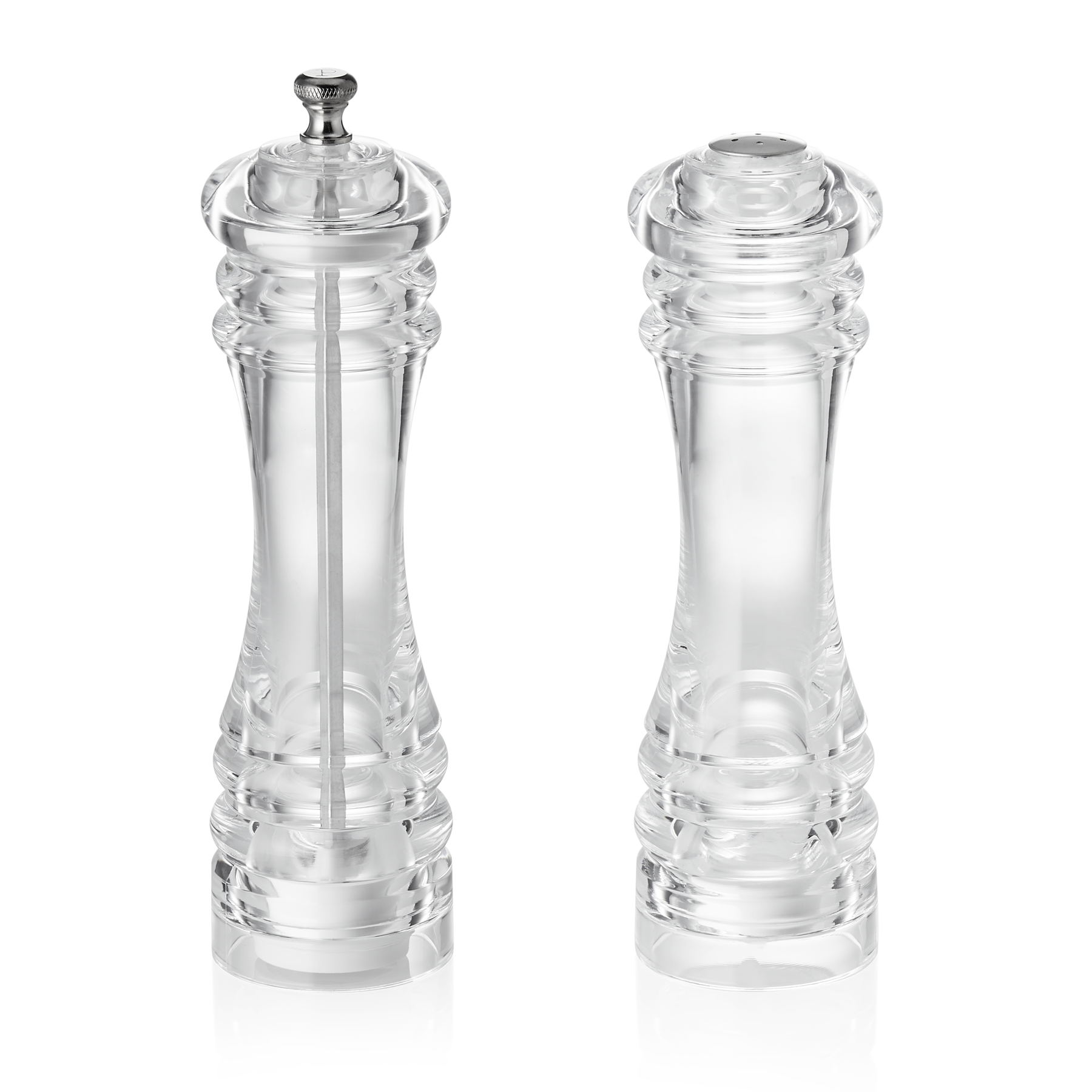Was Salt Shaker & Pepper Mill Set Classic Mill Acryl, 205 mm