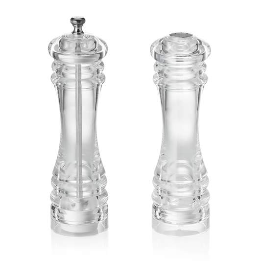 Was Salt Shaker & Pepper Mill Set Classic Mill Acryl, 205 mm