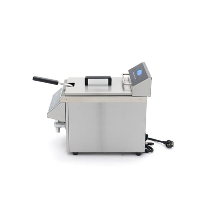 Maxima Induction Deep Fryer, 8 L, 1 Basket, Drain Tap, additional view