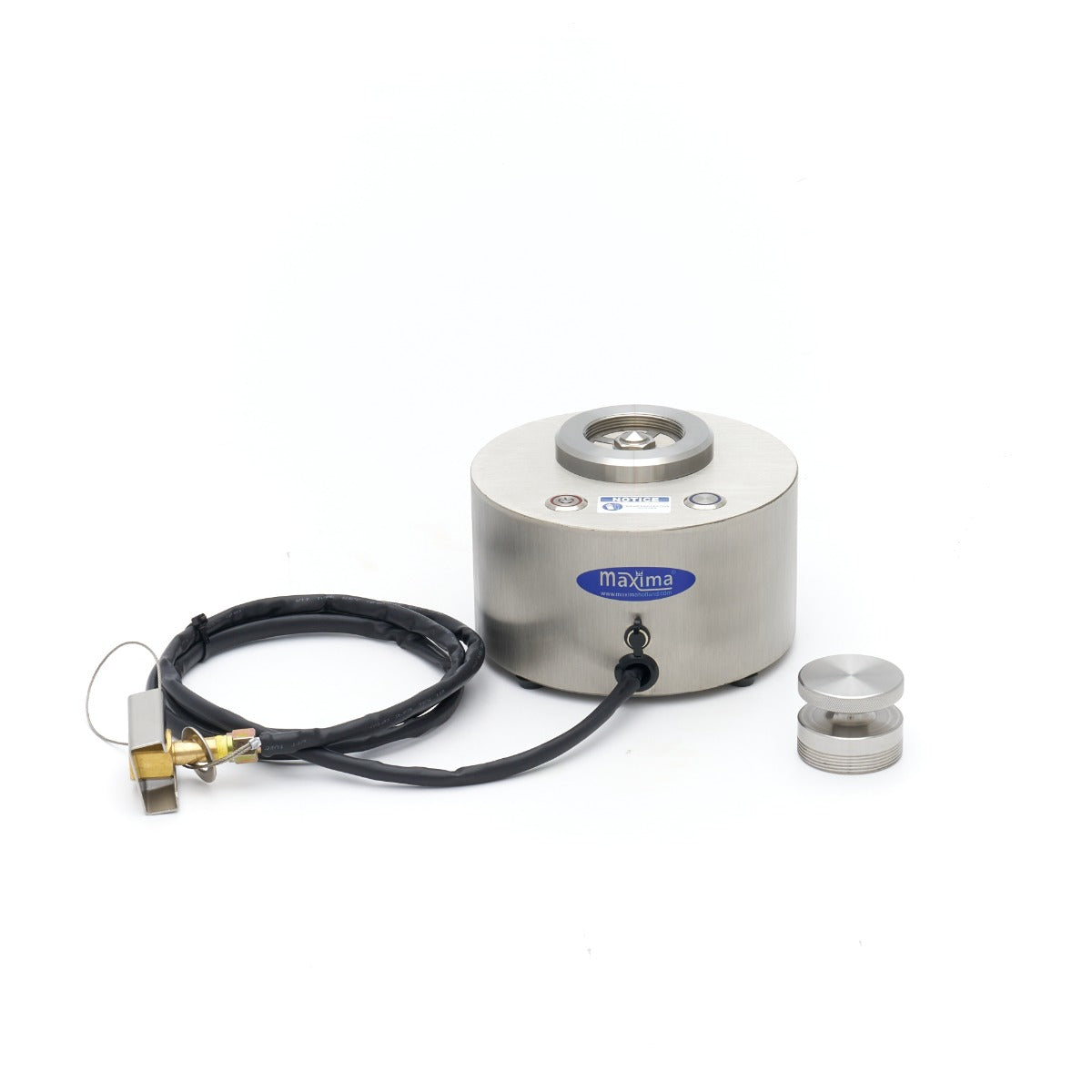 Maxima Mini Dry Ice Machine, 18 s Cycle, 5.6 x 2.2 cm Cylinder, additional view