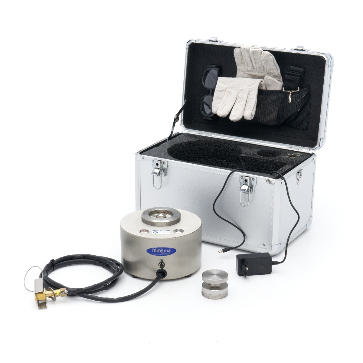 Maxima Mini Dry Ice Machine, 18 s Cycle, 5.6 x 2.2 cm Cylinder, additional view