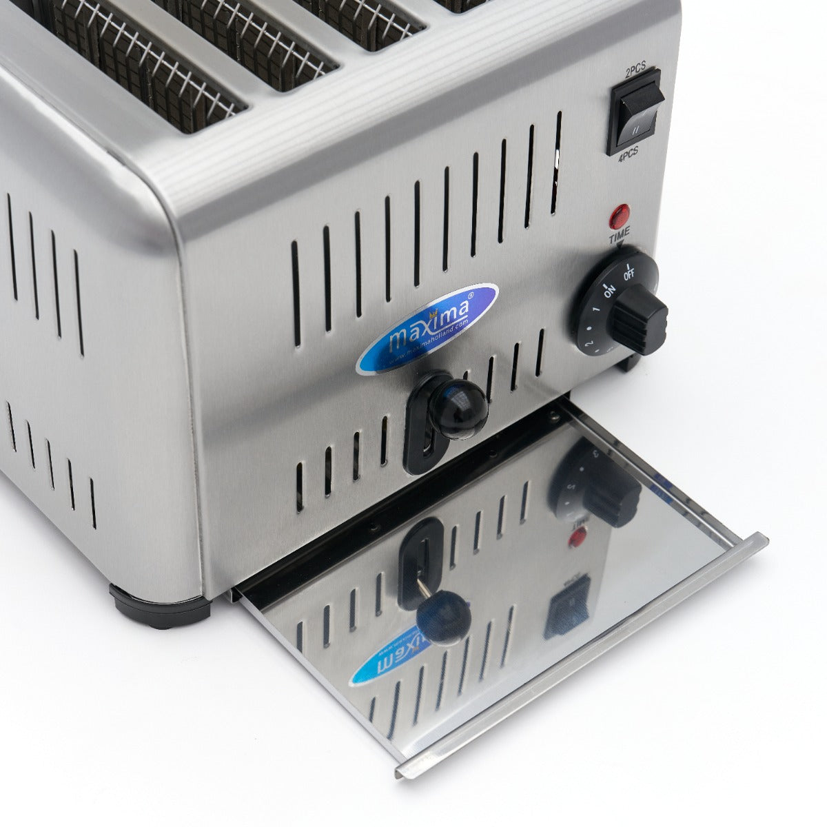 Maxima Toaster MT-4, 2 or 4 Slices, Adjustable Timer, additional view