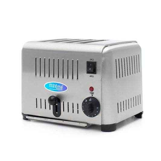 Maxima Toaster MT-4, 2 or 4 Slices, Adjustable Timer, product photo
