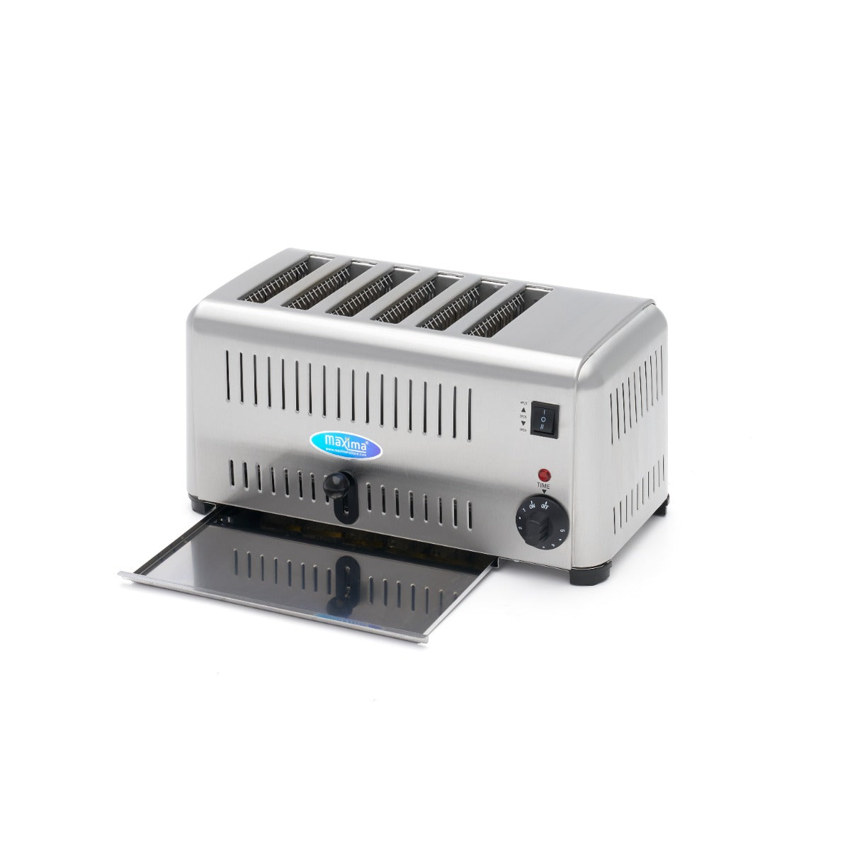 Maxima Toaster MT-6, 2, 4 or 6 Slices, Adjustable Timer, additional view