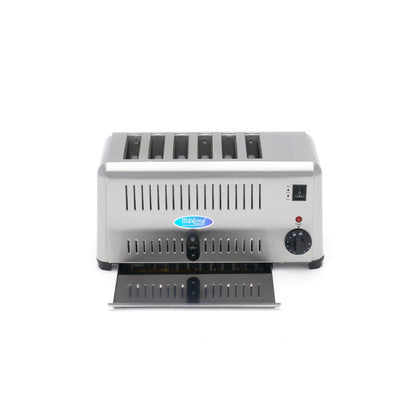 Maxima Toaster MT-6, 2, 4 or 6 Slices, Adjustable Timer, additional view