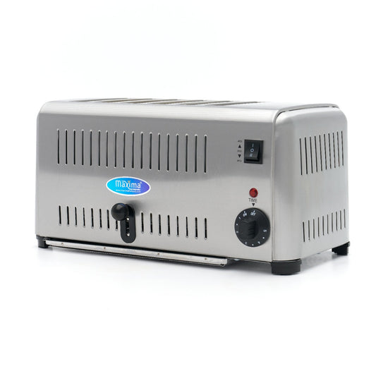 Maxima Toaster MT-6, 2, 4 or 6 Slices, Adjustable Timer, product photo