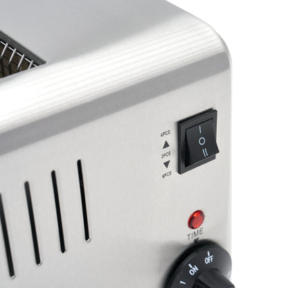 Maxima Toaster MT-6, 2, 4 or 6 Slices, Adjustable Timer, additional view