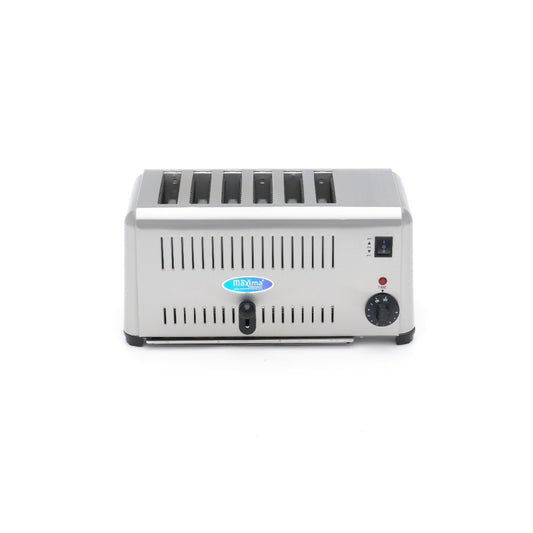 Maxima Toaster MT-6, 2, 4 or 6 Slices, Adjustable Timer, additional view