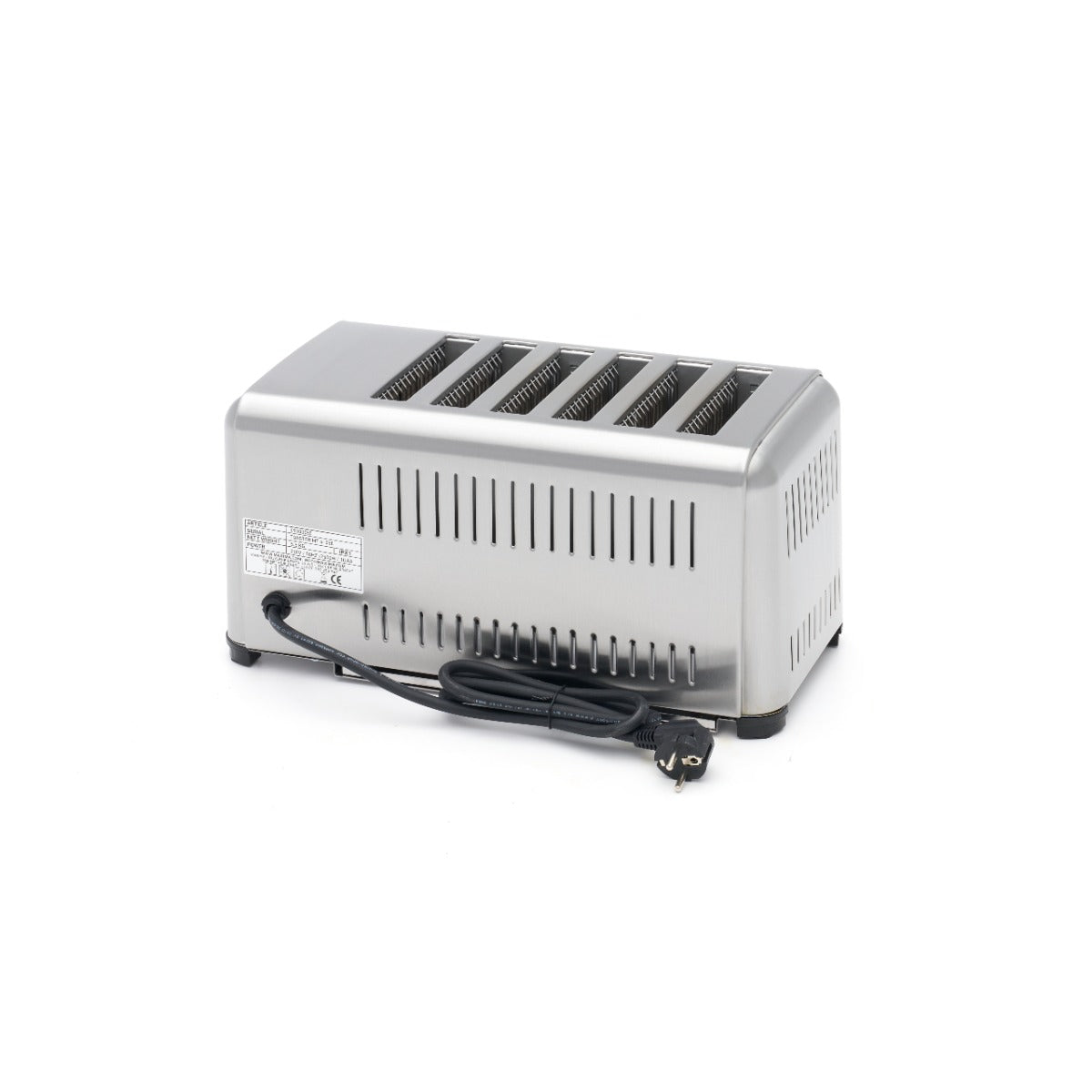 Maxima Toaster MT-6, 2, 4 or 6 Slices, Adjustable Timer, additional view