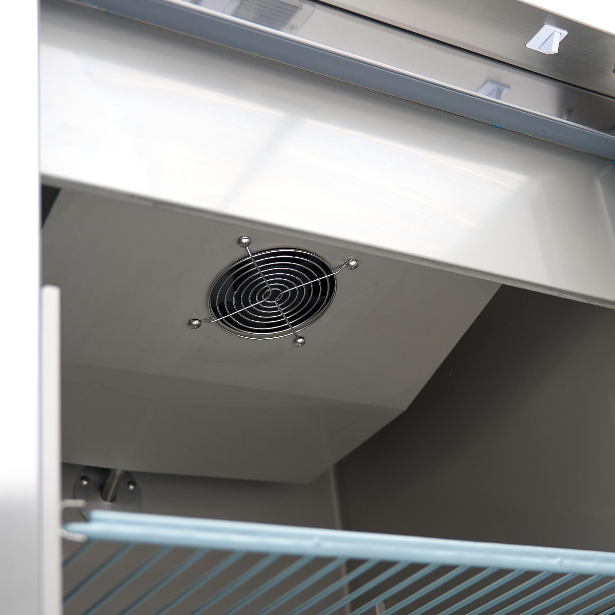 Maxima Fridge 400 L, on Wheels, Stainless Steel, additional view