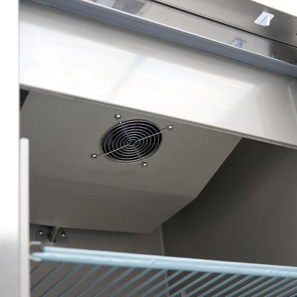 Maxima Fridge 400 L, on Wheels, Stainless Steel, additional view