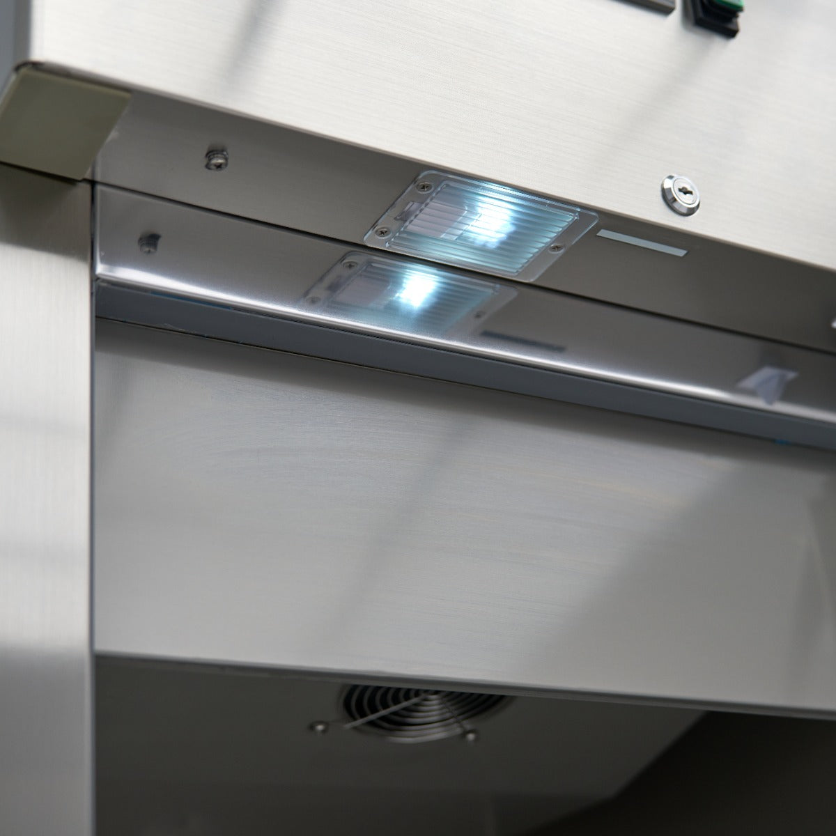 Maxima Fridge 400 L, on Wheels, Stainless Steel, additional view