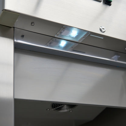 Maxima Fridge 400 L, on Wheels, Stainless Steel, additional view